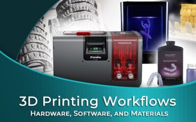 Dental 3D Printing Workflows: Hardware, Software, and Materials